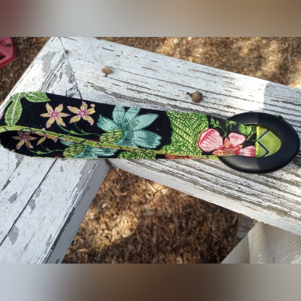 Vera Bradley Flower Cloth Belt